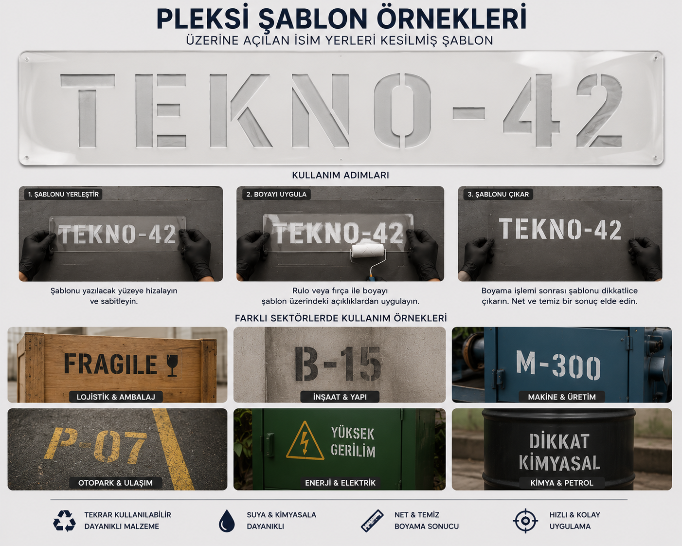 Pleksi Şablon